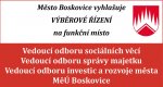 Výběrové řízení - město Boskovice